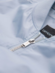 Men's mid-season bomber jacket - light blue C439