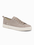 BASIC men's classic low sneakers - ash V1 OM-FOTL-0145