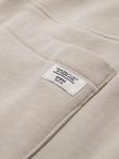 Men's jogger sweatpants - light beige V1 OM-PABS-0173