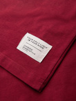 LOOSE FIT men's t-shirt with pocket - red V3 OM-TSCT-0171 