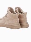 Men's winter shoes trappers - beige T380