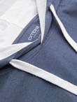 Men's SLIM FIT T-shirt with round neckline and logo - white V1 OM-TSCT-0220