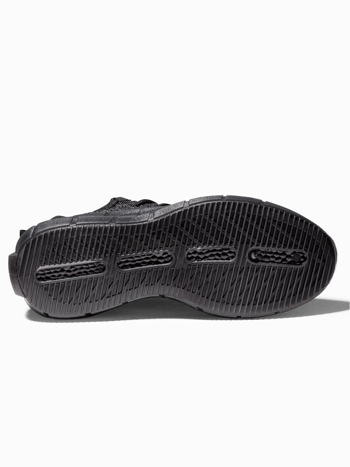 Buty męskie sneakersy - czarne V4 T388