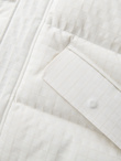 Outdoor long men's parka jacket - white V1 OM-JALJ-0201
