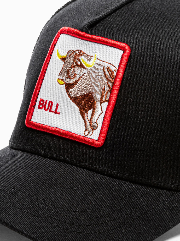 Men's cap H111 - black