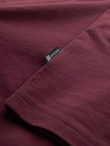 Men's Ombre Streetstyle cotton t-shirt with pocket print - maroon V3 OM-TSCT-0108