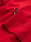 Longsleeve męski BASIC z okrągłym dekoltem - czerwony V5 OM-LSBL-0106