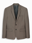 Męska elegancka marynarka SLIM FIT z rayonem – oliwkowa V5 OM-BLZB-0135 