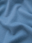 Classic men's sweater with round neckline - light blue V10 OM-SWBS-0106