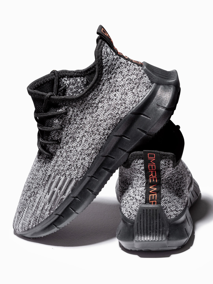 Men's casual sneakers T388 - grey V5