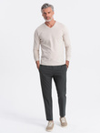 Zestaw longsleeve męski V-NECK - mix 2-pak V8 Z41