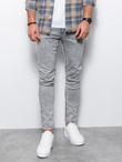 Spodnie męskie jeansowe SKINNY FIT - szare V1 P1062