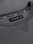 Unisex classic sweatshirt with round neckline - grey V18 OU-SNBC-0104