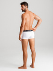 Men's cotton boxer shorts with contrasting elastic - 7-pack mix V2 OM-UNBO-0100