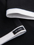 Men's SLIM FIT T-shirt with round neckline and logo - white V1 OM-TSCT-0220