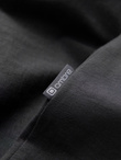 Men's two-tone t-shirt with palm leaf print - graphite V2 OM-TSPT-0177