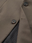 Męska elegancka marynarka SLIM FIT z rayonem – oliwkowa V5 OM-BLZB-0135 