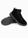 Men's winter shoes trappers - black T380
