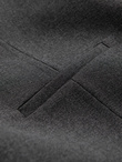 Men's suit vest with collar - graphite V2 OM-BLZV-0109