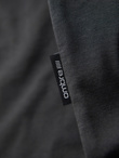 Męski klasyczny bawełniany T-shirt BASIC - grafitowy V15 OM-TSBS-0236