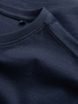 Men's printed cotton t-shirt vinyl - navy blue V2 OM-TSPT-0119