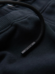 Men's BASIC cotton sweat shorts - black V9 OM-SRBS-0149