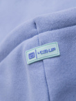 Unisex sweatshirt with hood and pockets - lavender V9 OU-SNBC-0105