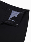 Men's REGULAR FIT chino pants with elastic waistband - black V4 OM-PACP-0157