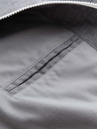 Men's lightweight sports jacket with fleece lining - gray V3 OM-JANP-0136