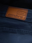 Szorty męskie CHINO - ciemnoniebieskie V8 OM-SRDS-0103