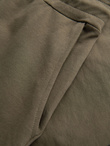 Men's sweatshirt set hoodie + sweatpants - olive V4 Z107