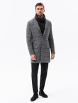 Men's coat - black C499