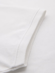Polo shirt in cotton pique knit - ecru V7 OM-POSS-0103