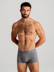 Men's cotton boxer shorts with logo - 3-pack mix V3 OM-UNBO-0105