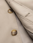 Men's insulated coat with hood and concealed zipper - black V1 OM-COWC-0110