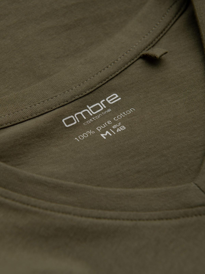 Zestaw longsleeve męski V-NECK - mix 2-pak V9 Z41