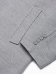 Men's mid-season coat - grey C536