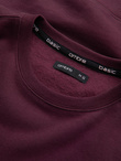 Męska nierozpinana bluza dresowa BASIC – bordowa V3 OM-SSBN-0159