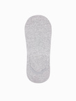 Skarpety męskie stopki 4-pak - szaro-czarne OM-SOSS-0104