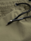 Men's JOGGER pants with zippered cargo pockets - light olive V1 OM-PAJO-0135