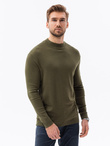 Men's sweater - dark olive V7 E178