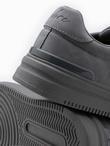 Casual solid men's eco nubuck shoes - grey V3 OM-FOCS-0151