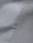 Men's elegant blazer with decorative buttons on cuffs - grey V2 OM-BLZB-0114