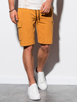 Men's sweatshorts - yellow W225