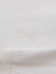 Sweter męski polo z haftem na piersi – biały V2 OM-POLS-0140