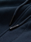 BASIC men's cotton jogger sweatpants - navy blue V1 OM-PABS-0174