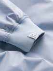 Men's mid-season bomber jacket - light blue C439
