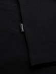 BASIC men's classic cotton T-shirt with a crew neckline - black V1 OM-TSBS-0237