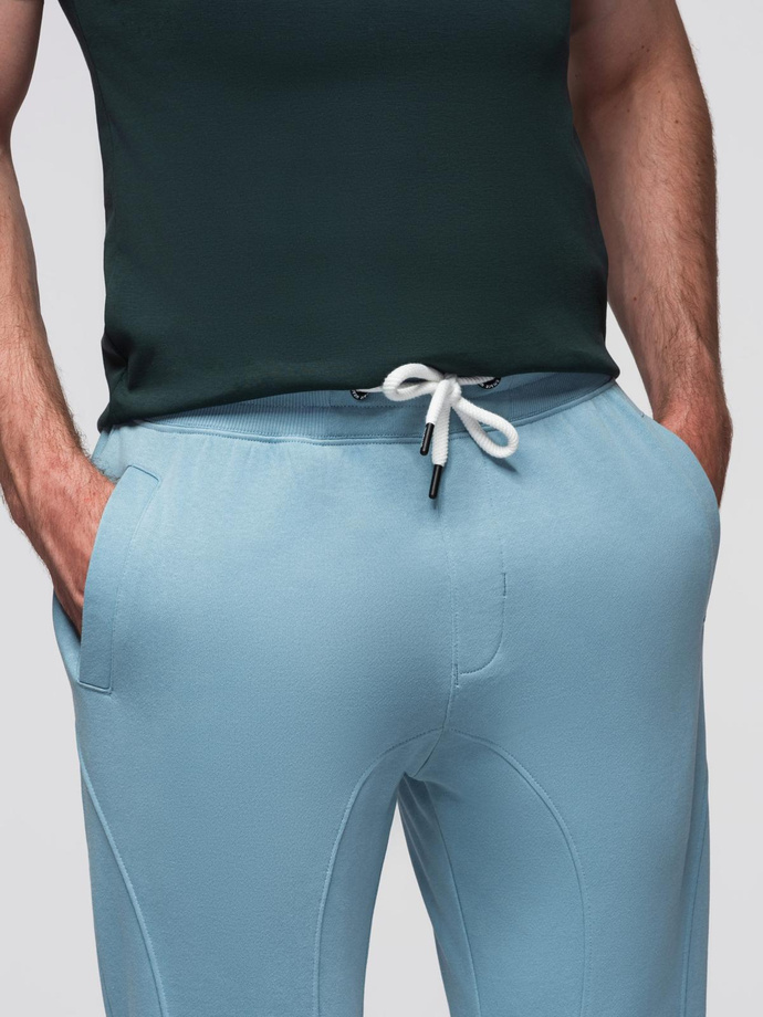 Men's jogger sweatpants - blue V7 OM-PABS-0173