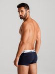 Men's cotton boxer shorts with contrasting elastic - 7-pack mix V2 OM-UNBO-0100